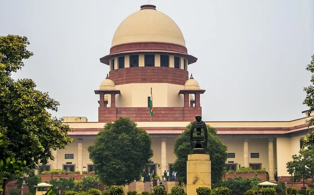 Supreme Court of India building in New Delhi